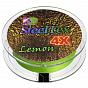Фото steeltex lemon 4x d-0,37 мм, l-150 м, цвет лимон, разрывная нагрузка 25,50 кг