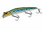 Фото воблер kyoda pocky minnow-130f, длина 130 мм, вес 17,5  гр, цвет p693 заглубление 0,1 - 0,2 м.