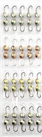 Фото мормышка паяная  тип-403, крючок mustad /40 шт/