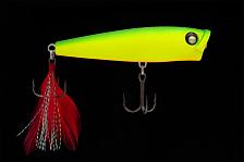 Фото воблер kyoda shine pop-65f, длина 6,5 см, вес 7,5 гр, цвет p108-1, заглубление поверхностное