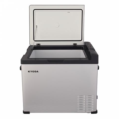 Фото автохолодильник kyoda cs50, однокамерный, объем 50 л, вес 14,4 кг