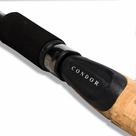 Фото спиннинг condor "chester" длина 2.45 м, тест 20-60 гр, carbon im8, штекер