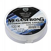 Фото megastrong fluorocarbon coating d-0,22 мм, l-100 м,  разрывная нагрузка 8,70 кг (10 шт)
