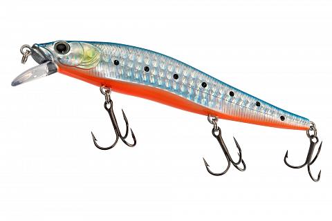 Фото воблер kyoda pre-stun minnow-110f, длина 11,0 см, вес 13,0 гр, цвет p94-1, заглубление 0-1,0 м
