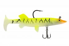 Фото виброхвост оснащённый condor crazy bait bwpk04 размер 100 мм, вес 12 гр, цвет 05# (2 шт)