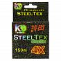 Фото steeltex green 4x d-0,32 мм, l-150 м, цвет зеленый, разрывная нагрузка 19,20 кг