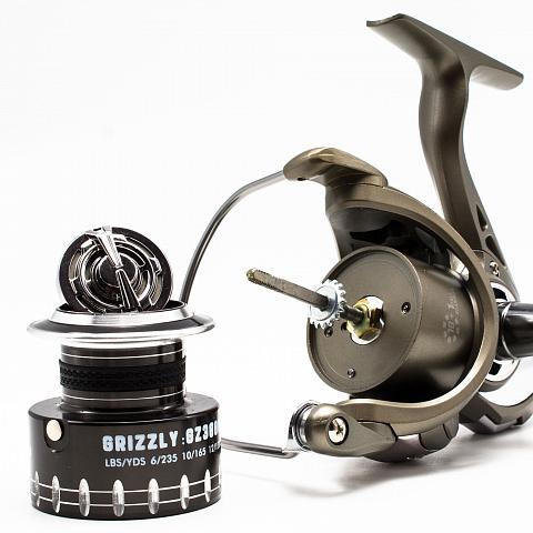Фото катушка kyoda "grizzly" 4000, 10+1 подшипн., передний фрикцион