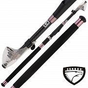 Фото спиннинг condor pro hunter длина 2,10 м, тест 20-50 гр, carbon im-7, телескопический, 5 секций